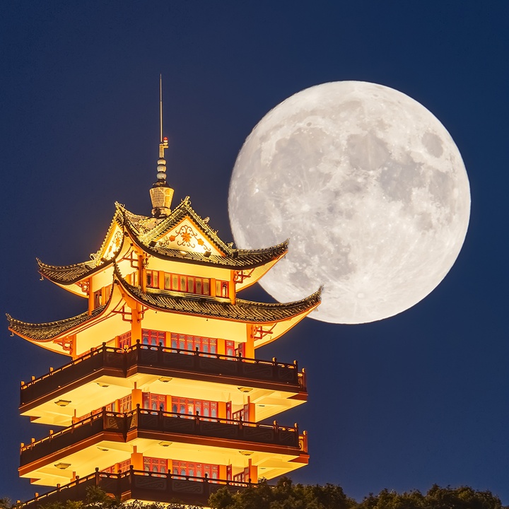 举头望明月