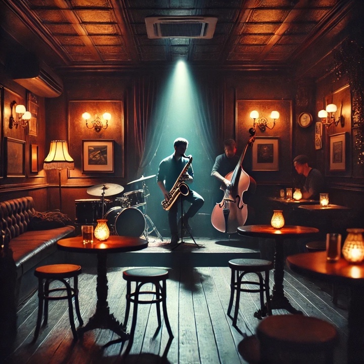 In the Jazz Bar