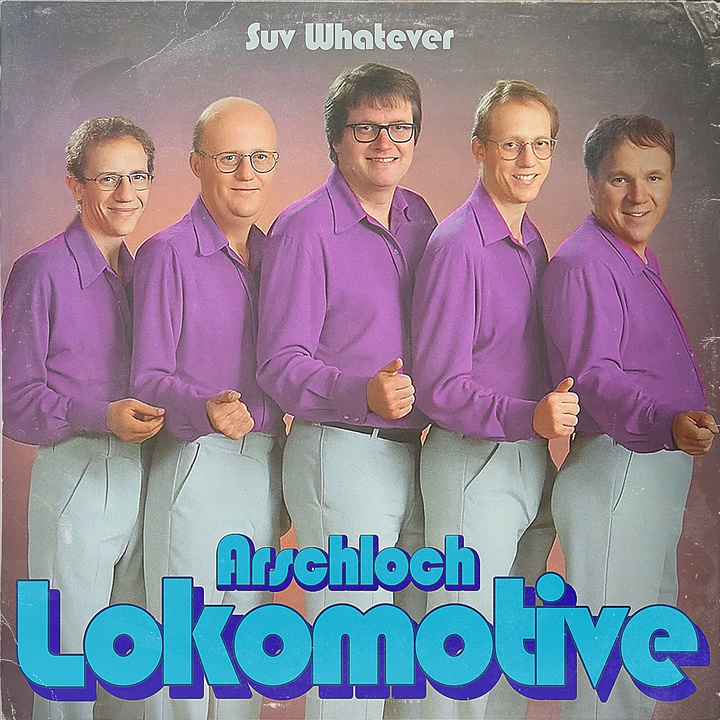 Arschloch Lokomotive